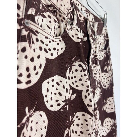 BDG Urban Outfitters Women's 90s Bootcut Jeans Strawberry Brown Size 24 NWOT - Picture 8 of 12